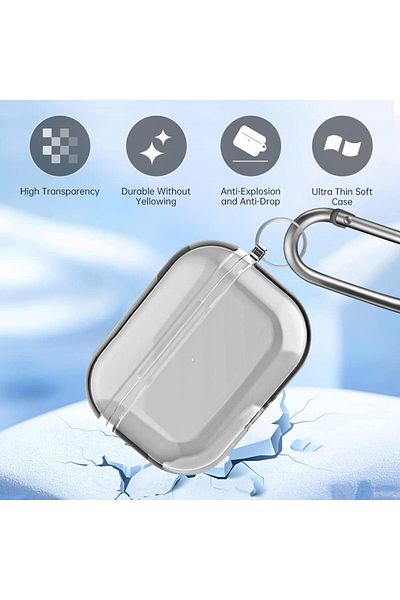 erorex 2 Pcs Silicone Headphone Case Silicone Headphone Organizer Portable Headphone Case Organizer Case