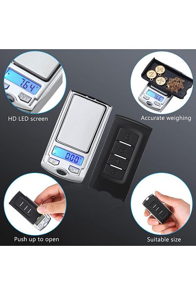erorex Portable Gram Scale Mini Digital Scale Gold Jewelry Scale Professional Accurate Electronic Scale