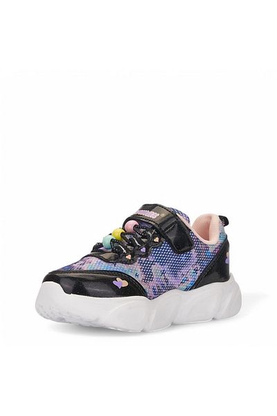 Promax 1998 Orthopedic Girl's Preschool Black Light Sneaker
