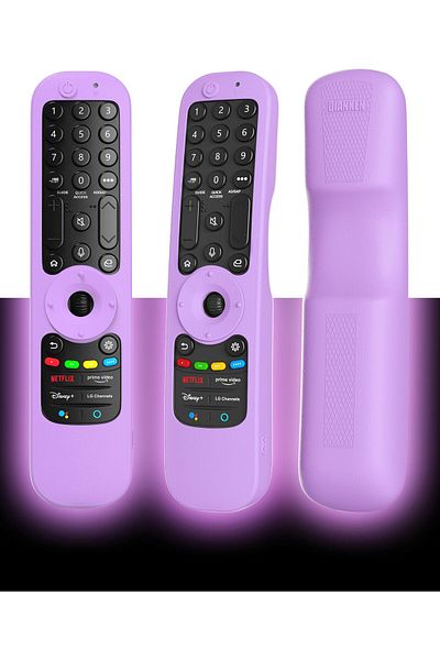 erorex غطاء حماية متوهج من قطعتين لجهاز التحكم عن بعد Lg An Mr600 وLg An Mr650 وMr18Ba وMr19Ba