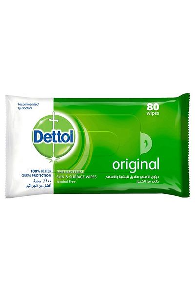 Dettol Antibacterial Wipes Original 10S