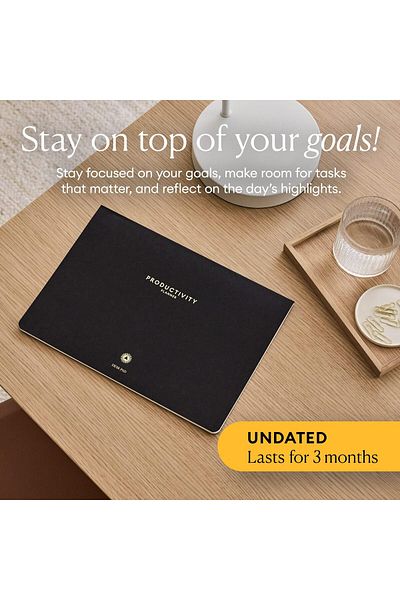 erorex A4 Undated Productivity Daily Deskpad 3 Months Tear Out To Do List Sheets With Habit And Mood