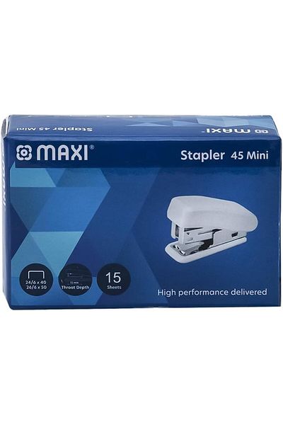 erorex 45 Mini Stapler 15 Sheets Assorted Colors