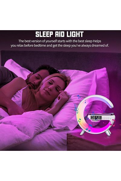 erorex Portable Bluetooth Speaker With Rgb Light