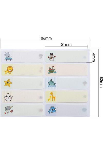 erorex Daycare Labels Name Labels For Kids Stuff 200 Pcs Baby Bottle Labels For Daycare Waterproof Self