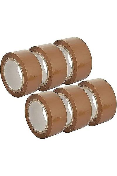 erorex Brown Packaging Tape 5.1 Cm X 45.7 M Strong Heavy Duty Packing Tape For Parcel Boxes Moving Boxes
