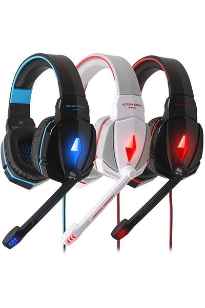 erorex G2000 Ft Gaming Headset For Computer Games Ps4 Laptops Tablet Smartphones Black Medium Wired