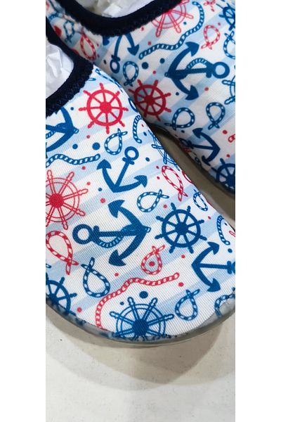 Kid's World Sea Beach Pool Αντιολισθητική Λαστιχένια Σόλα Sea Shoes