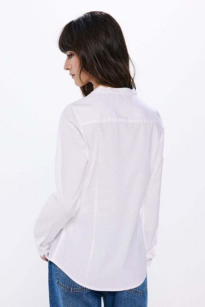 Springfield Mandarin Collar Oxford Shirt