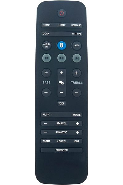 erorex Rc4154405 01R Voice Replaced Remote Control Compatible With Philips Tv 4K Tv 70Pus7805 12 43Pus7906