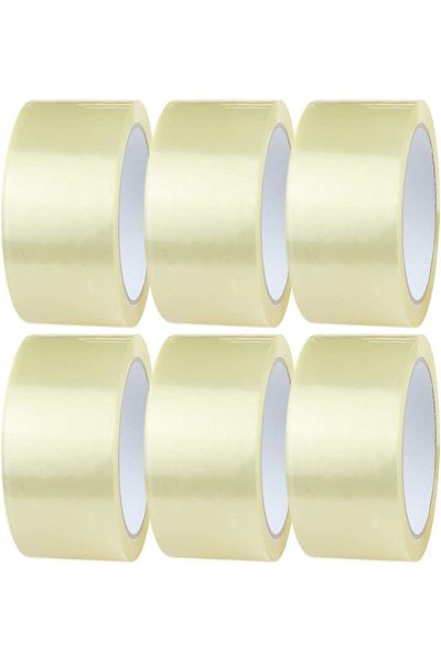 erorex Clear Packing Tape 2 Inches X 50 Yards Strong Heavy Duty Packaging Tape For Sealing Parcel Boxes