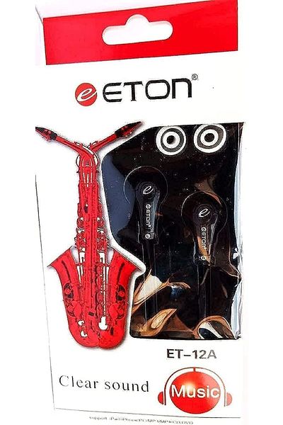 erorex Lightweight Stereo Headphones Sport Clip Design With Double Retractable Cord Stereo Plug Clip Ear