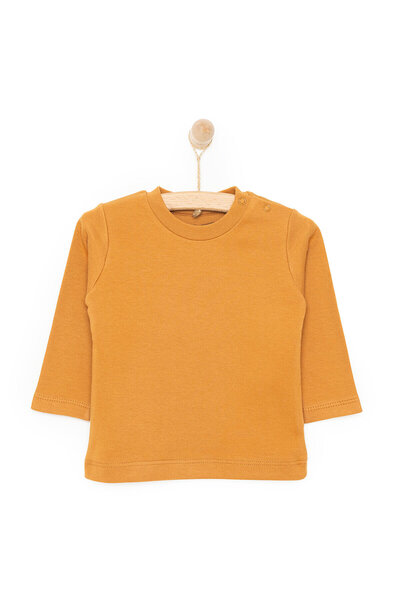 ebebek Hello Baby HelloBaby Basic Balon Desenli İnterlok  Uzun kol Tshirt Erk...