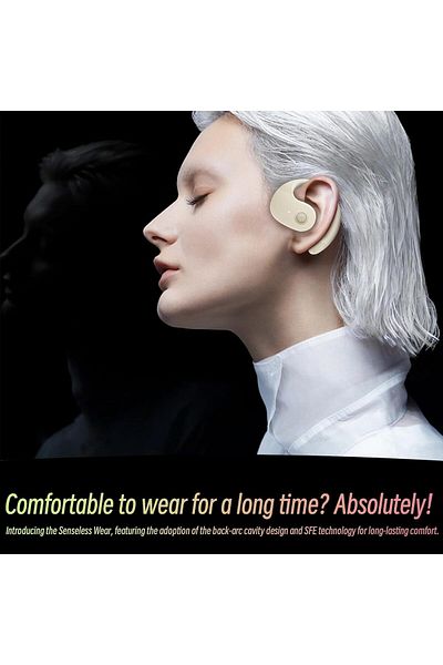 erorex Level U Tooth In Ear Headset With Mic White