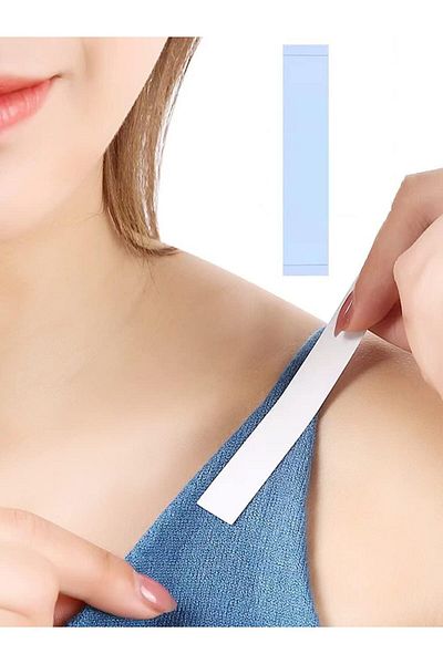 erorex Double Sided Tape For Apparel And Body Clear Gentle Strong Adhesive Ladies Clothing Tape For All