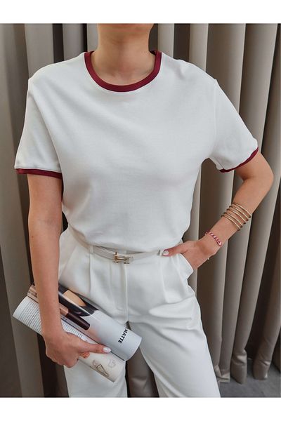 ESRAHELVACI Crew Neck T-Shirt