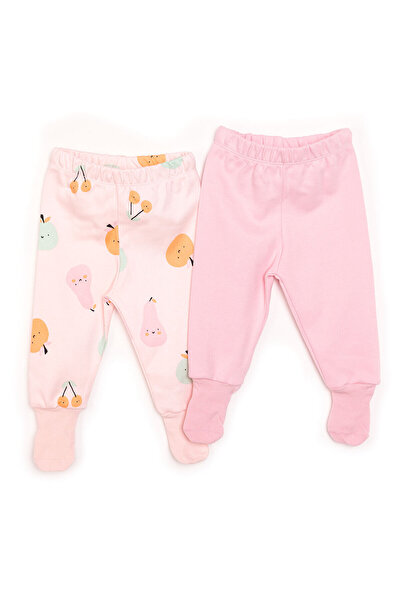 ebebek Hello Baby HelloBaby Kız 2li Çoraplı Pantolon metraj Kız Bebek