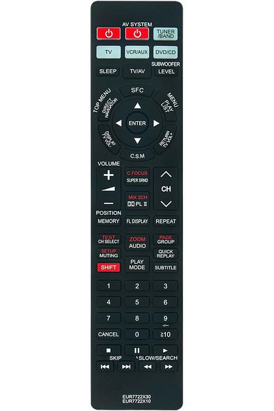 erorex جهاز تحكم عن بعد بديل Rav432 Ww51040Ex مناسب لجهاز استقبال AV من Yamaha Yht 695Bl Rx V471 Htr 4064Bl Rx