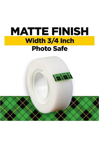 erorex Magic Tape In Box 3 4 X 1299 In 19Mm X 33M Invisible Removable General Purpose Sticky Tape For