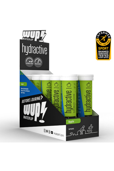 Water Up WUP Hydractive, Sodyum, Potasyum, Magnezyum, Lösin, Elma Aromalı, 10...