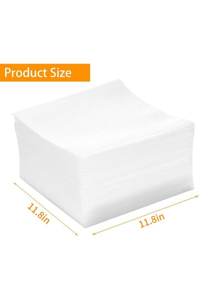 erorex 50 Pack Cushion Foam Pouches 30X30Cm Packing Cushioning Supplies For Moving Cushion Foam Wrap
