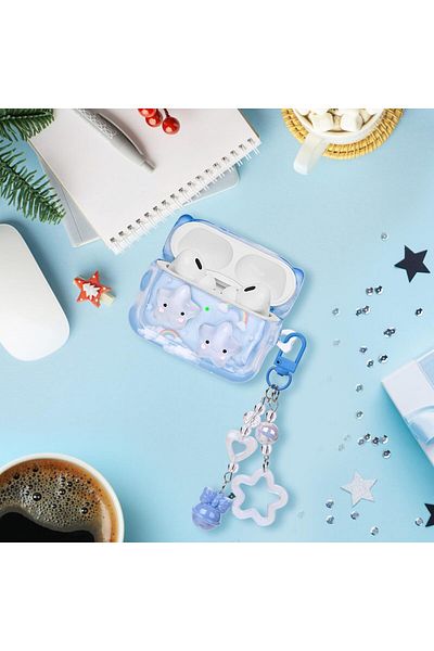 erorex غطاء حماية من السيليكون لأجهزة Airpods 4، غطاء حماية مقاوم للصدمات لأجهزة Airpods من الجيل الرابع