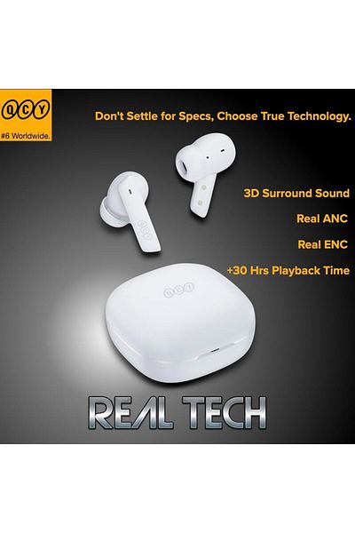erorex T17 True Wireless Earbuds Bluetooth Earphone With Microphone Touch Control With Charging Case