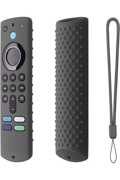 erorex حافظة متوافقة مع جهاز التحكم عن بعد للتلفزيون الذكي من سامسونج Bn59 Series، عبوة من قطعتين، أزرق وأخضر