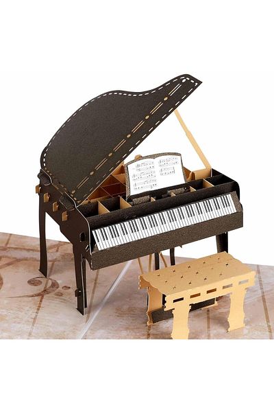 erorex Pop Up Birthday Cards 3D Piano Cards Piano Greeting Cards Birthday Cards Birthday Card Envelopes