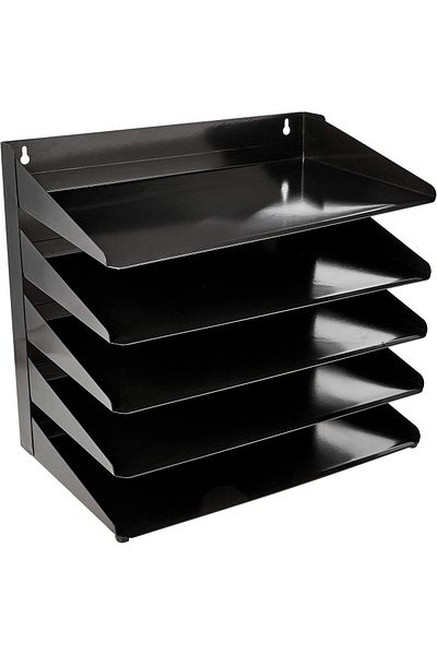 erorex 5 Tier Metal Office Document Organizer Tray 15 Inch X 9 Inch X 13 Inch