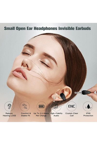 erorex Open Ear Headphones Bluetooth Wireless Earbuds Wireless Bone Conduction Earbuds For Android &