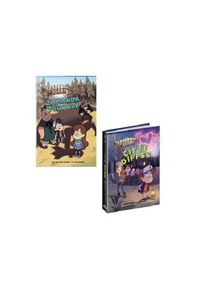 Beta Yayınları Esrarengiz Kasaba 2 Kitap Set / Çifte Dipper - Zamanda Yolculuk