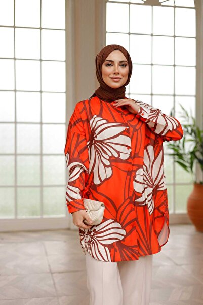 Lamazi Veil قميص حجاب نسائي مريح وواسع ومزخرف ومزخرف ومريح