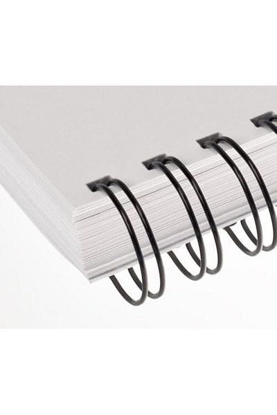 erorex 2:1 Inch Binding Comb Wire 20 Pieces 32 Mm Black