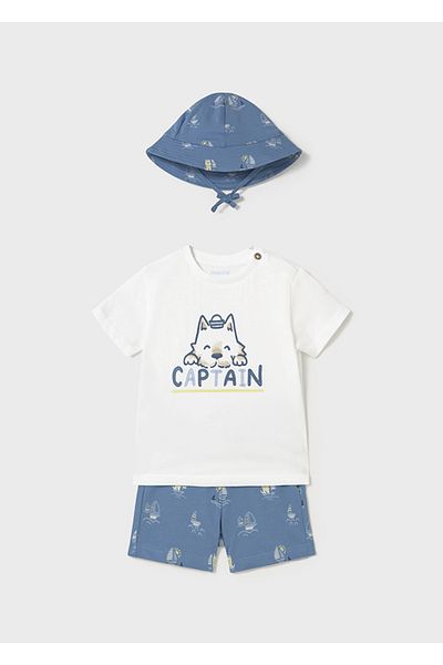 MAYORAL 01-04 Years Baby Boy Mayoral Blue Suit - Blue