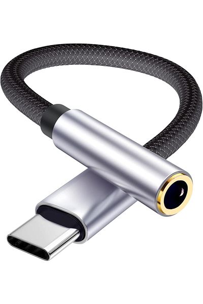 erorex Adapter For Iphone Headphone 3 In 1 Lightning To 3.5Mm Headphone Jack Aux Audio Adapter Usb Type C