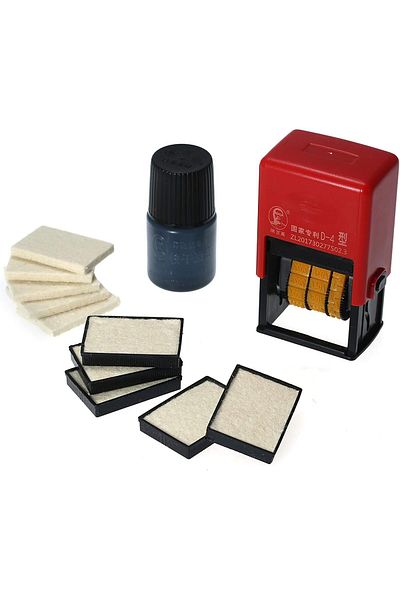 erorex Date Stamp Printer Handheld Portable Quick Drying Ink Date Printing Coding Machine For Food Plastic