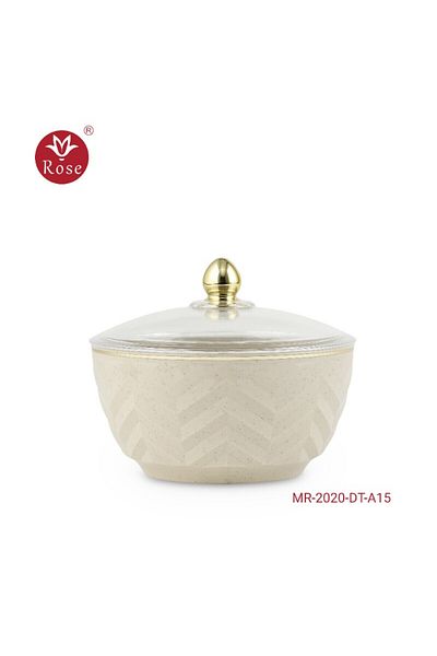 Rose 2020 Date Bowl with Rose Lid (7*14) cm