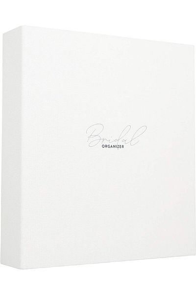 erorex Bridal Wedding Organizer Wedding Planner Book Diy Wedding Planner Wedding Keepsake Ivory Linen