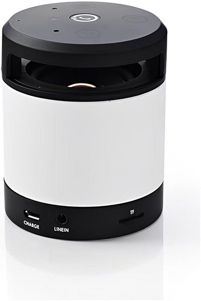 erorex Bluetooth Speaker Night Light With White Noise Machine: Touch Control Bedside Lamp Alarm Clock