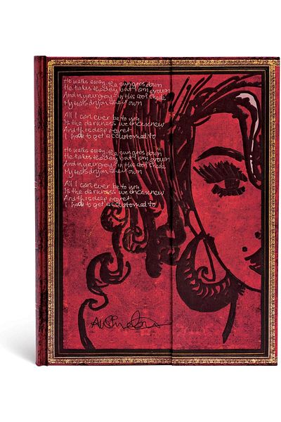 erorex Amy Winehouse Tears Dry Embellished Manuscripts Collection Ultra Lined Hardco