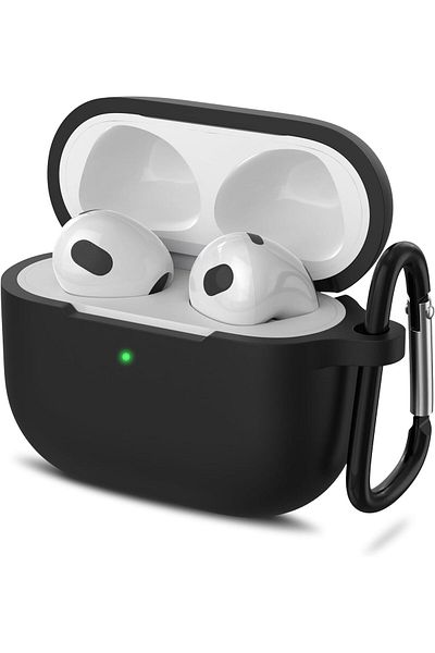 erorex Diamond Style Wireless Headset Protection Case Transparent Soft Silicone Protective Case Cover