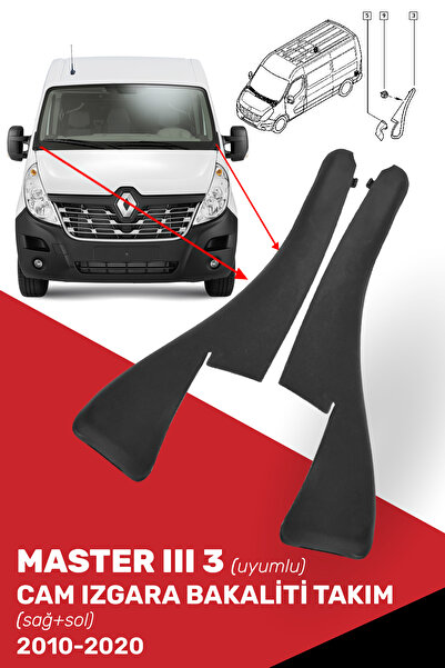 CND Master III 3 Cam Izgara Bakaliti Takım (Sağ + Sol) - 668110012R, 668100009R