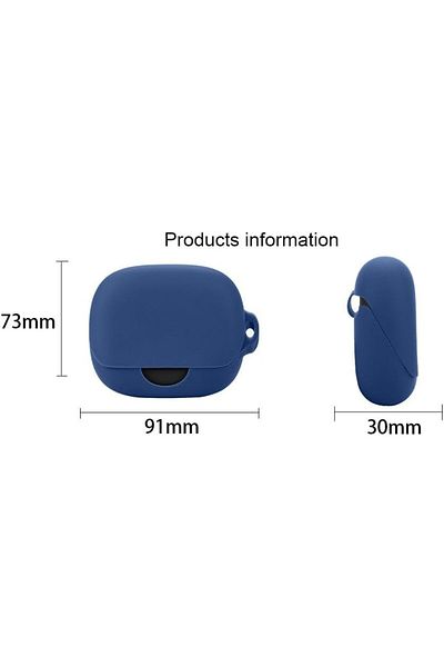 erorex For Soundpeats Capsule 3 Pro Silicone Earphone Case Anti Scratch Anti Drop Protective Cover With