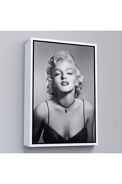 Harita Sepeti Tabloul Marilyn Monroe cu cadru alb
