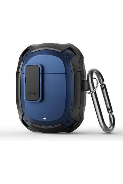 erorex جراب لسماعات Google Pixel Buds A Series Case 2021 جراب واقٍ مقاوم للصدمات مزود بإضاءة أمامية مرئية