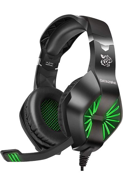 erorex Stereo Gaming Headphones With Microphone Aux Jack And Up Down Volume Control Button With Mute Power