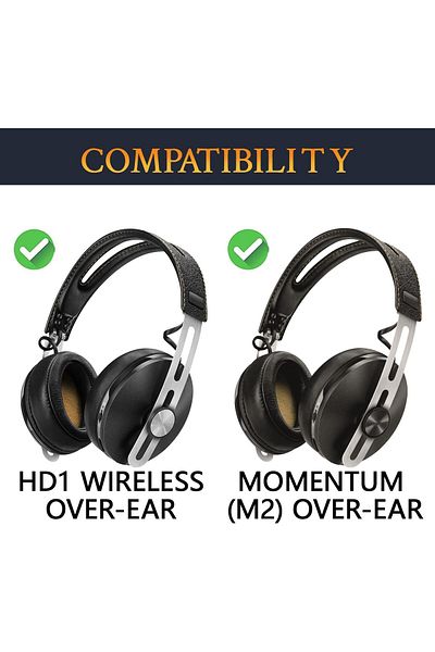 erorex Nano Cloth Earpads Replacement For Sennheiser Momentum On Ear 1 On Ear 2 On Ear Hd1 Headphones Ear