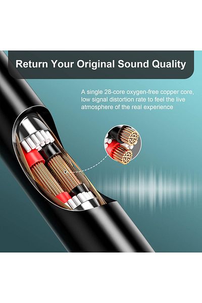 erorex Headphone Sound Cable Replacement Compatible For Steelseries Arctis 3 Arctis 5 Arctis 7 Arctis Pro