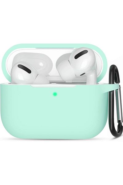 erorex Transparent Silicone Case Cover For Soundpeats Trueair2 Wireless Earbuds Protective Carrying Case